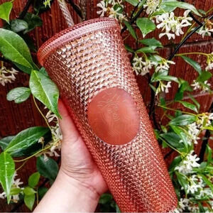 Rare 2019 Rose Gold Starbucks Tumbler